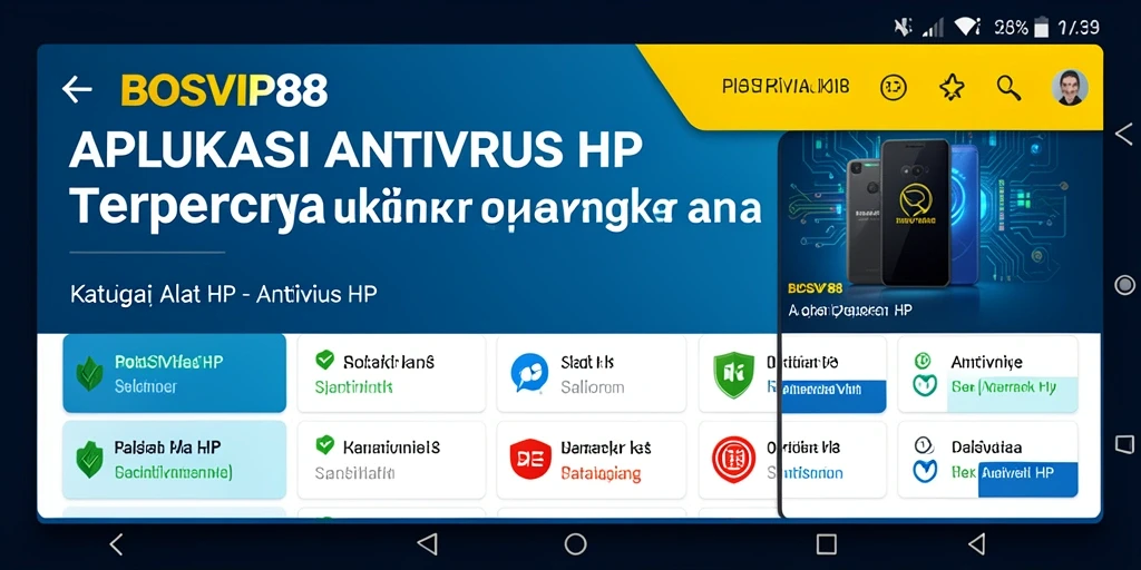 Antarmuka pengguna BOSVIP88 yang intuitif dan mudah digunakan.